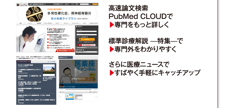 専門をもっと詳しく・専門外をわかりやすく・すばやく手軽にキャッチアップ
