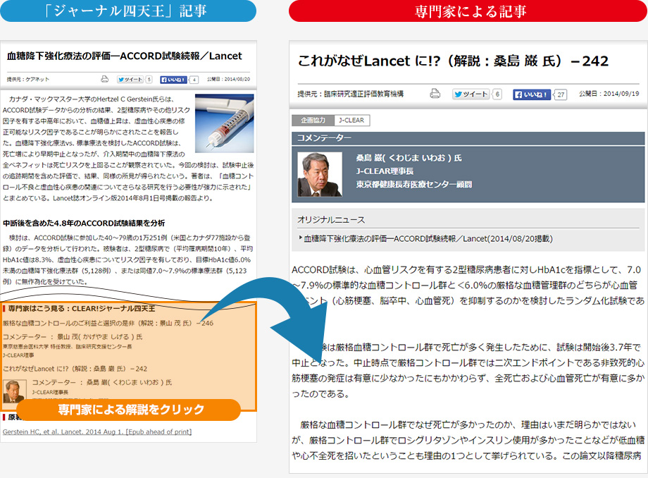 「ジャーナル四天王」記事→専門家による記事