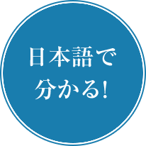 日本語で分かる！