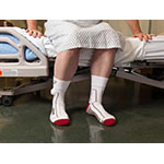 ハイテク靴下で高リスク患者の転倒を予防