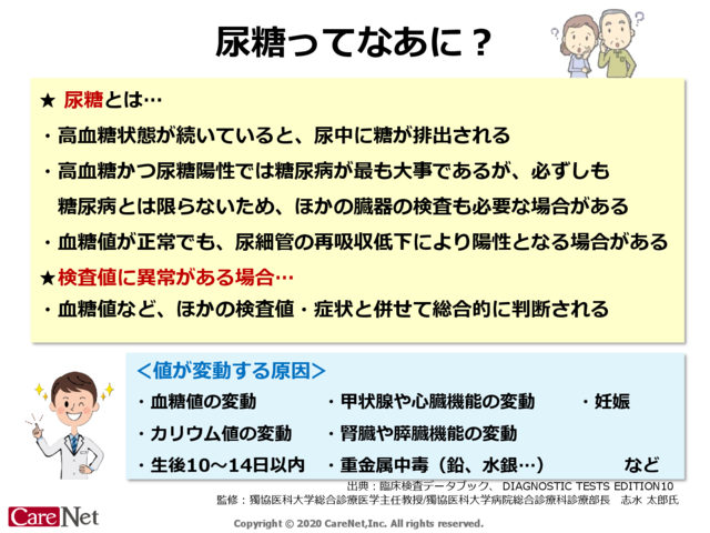 尿糖ってなあに？のイメージ