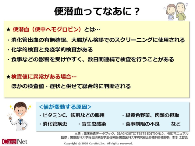 便潜血ってなあに？のイメージ