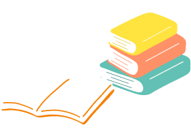 書籍や教材のイラスト