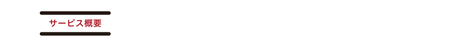 サービス概要