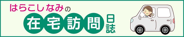 はらこしなみの在宅訪問日誌